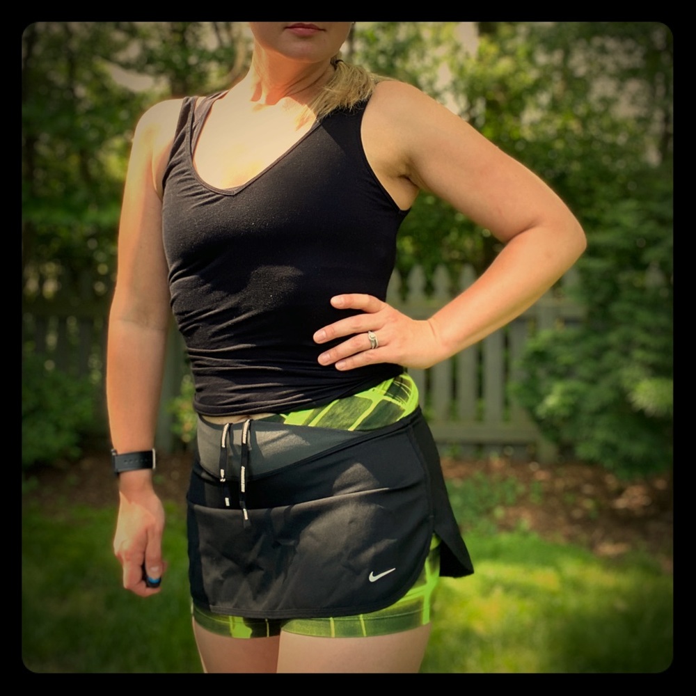 Nike Running Skirt Black Neon Small 🏃‍♀️